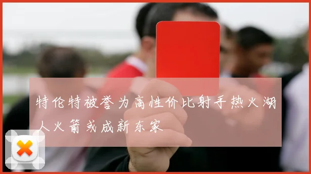 特伦特被誉为高性价比射手热火湖人火箭或成新东家